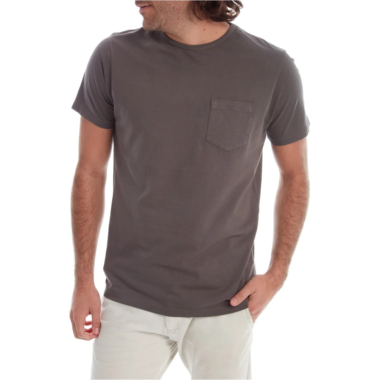 Gavin Garment Dyed Tee Choco