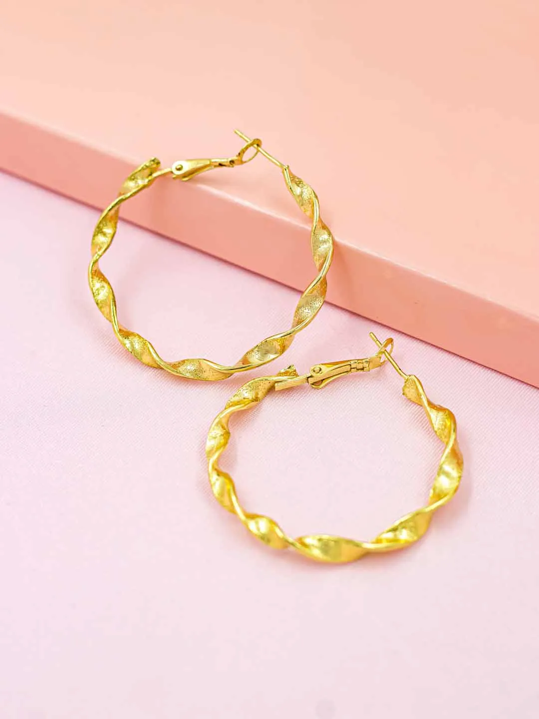 Gold Callie Hoop