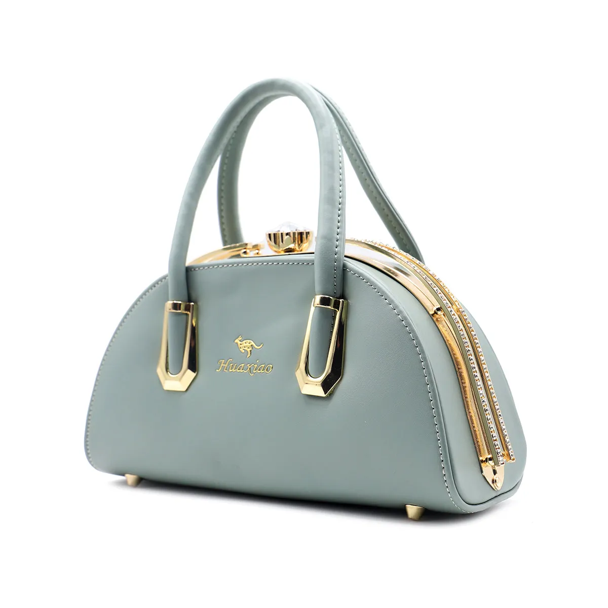 Green Casual Hand Bag P00P01076