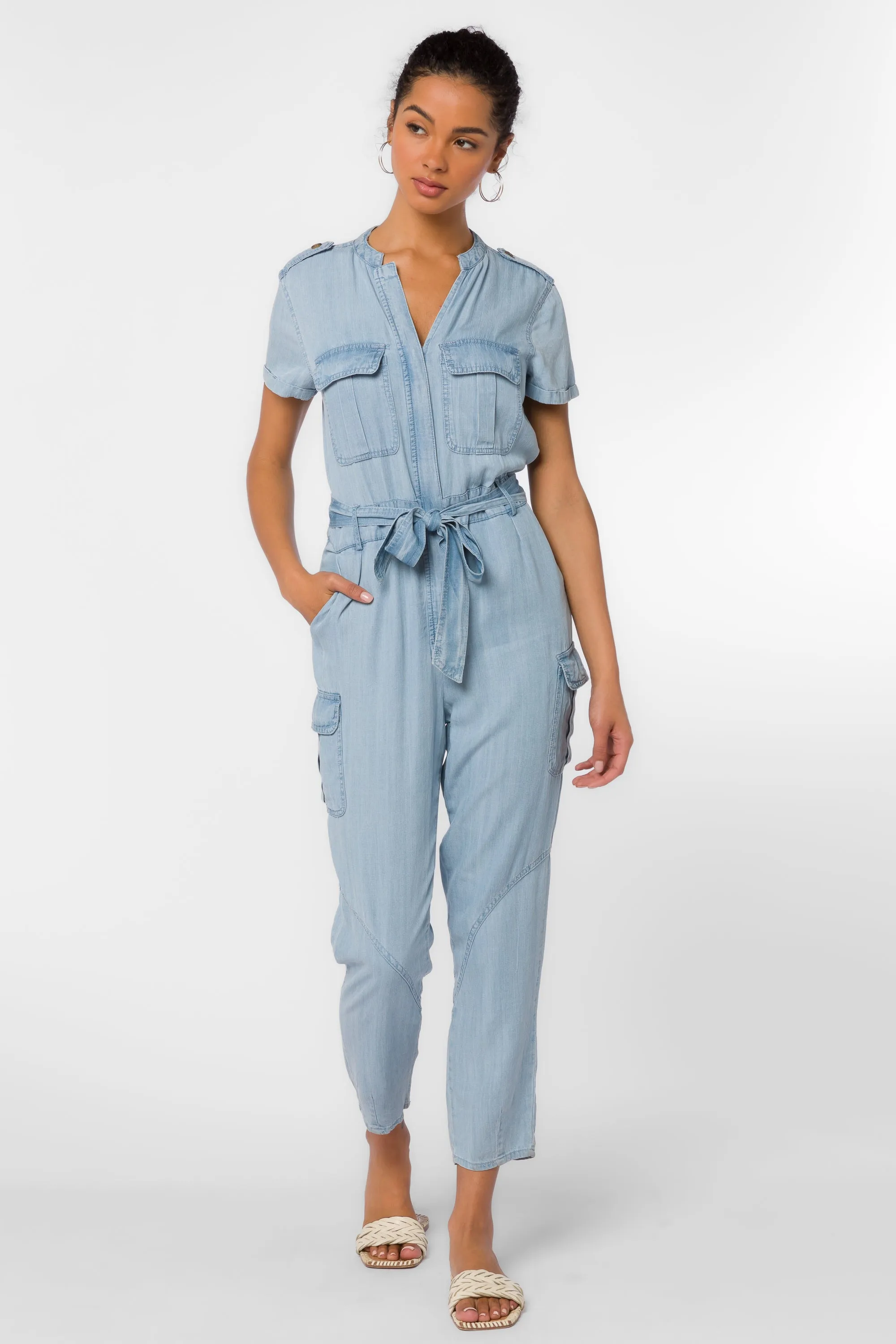 Greyson Blue Jumpsuit