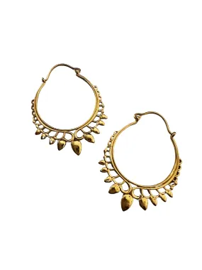 Isla Brass Earrings