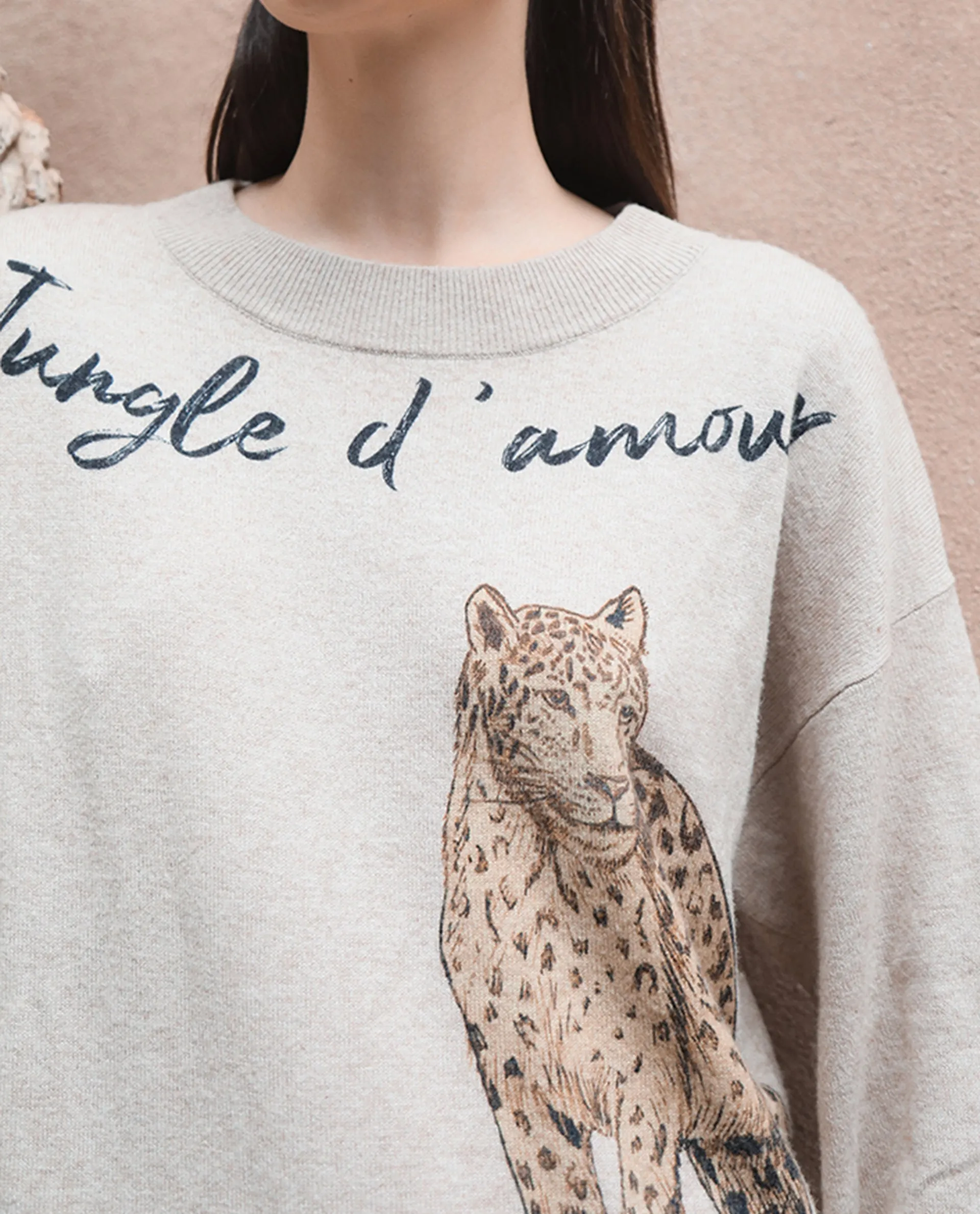 Jungle d'Amour Wool Sweater