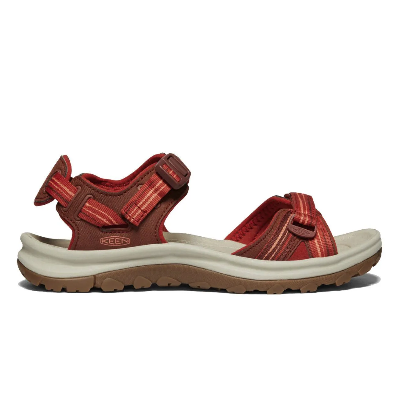 Keen, Terradora II, Open Toe Sandal, Womens, Dark Red Coral