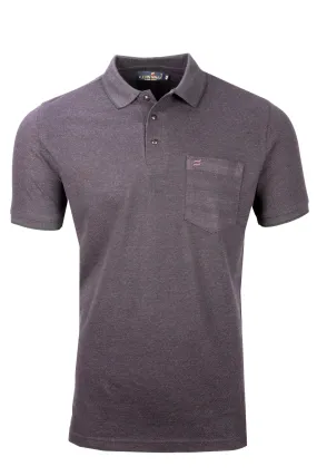 Kevin Ninan Two-tone Violet Polo T-shirt