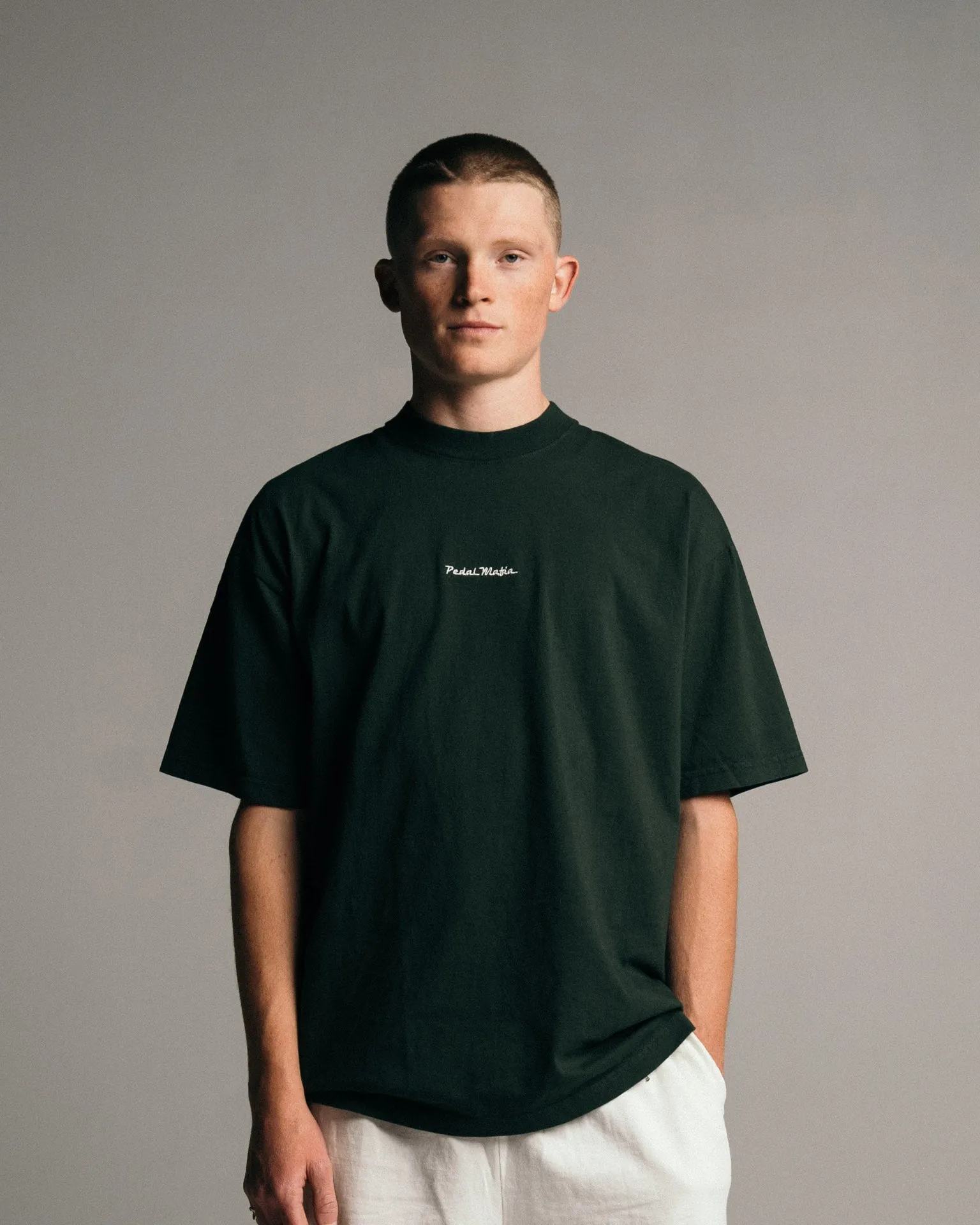 LA T Shirt - Forest Green