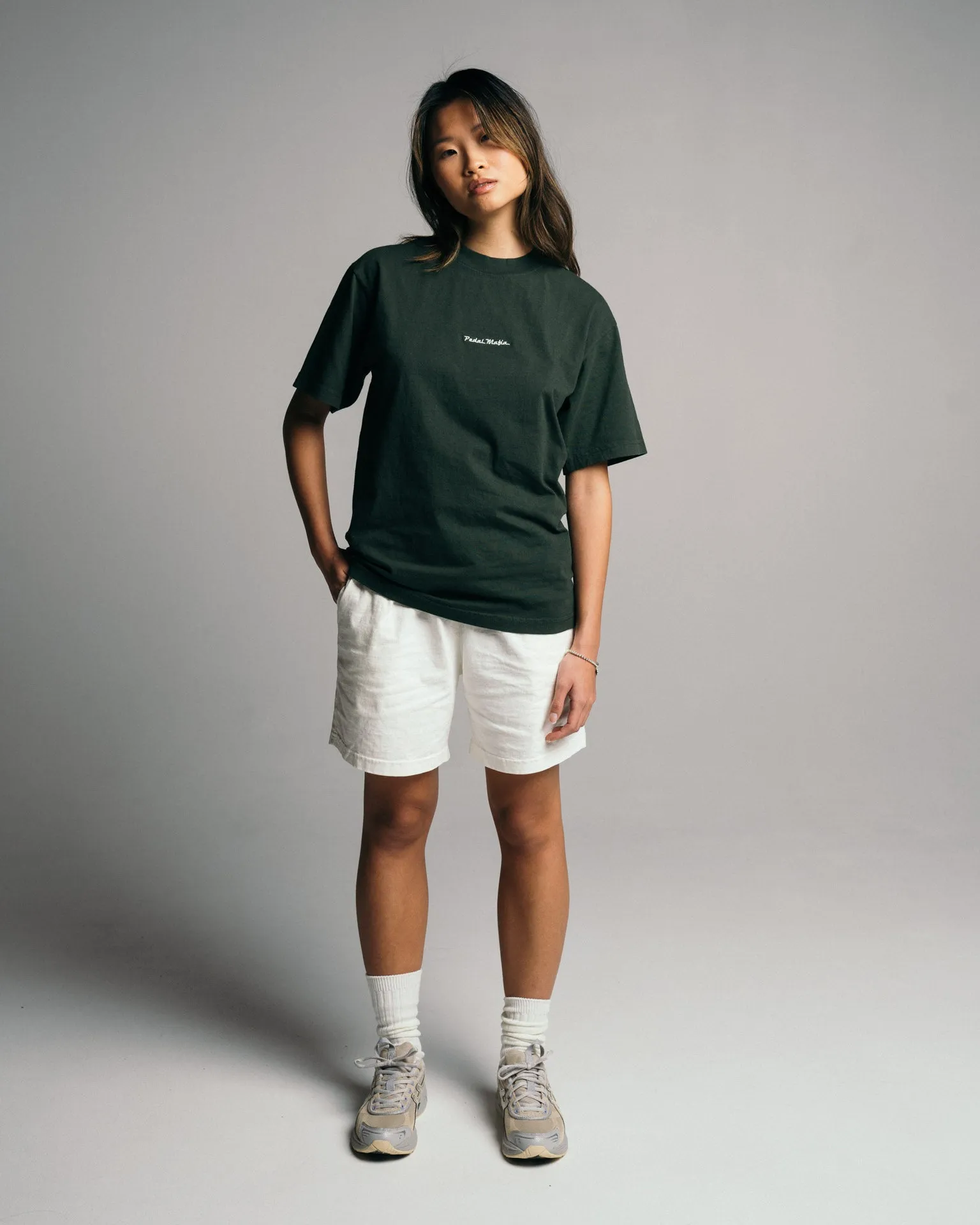 LA T Shirt - Forest Green