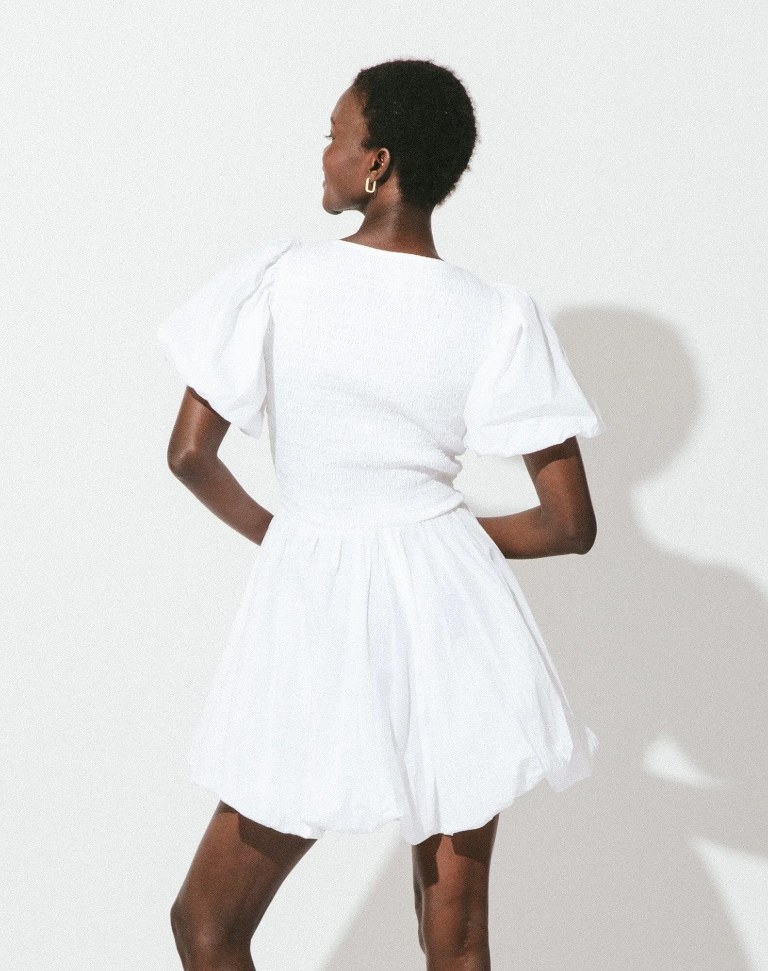 Laylah Mini Dress | White