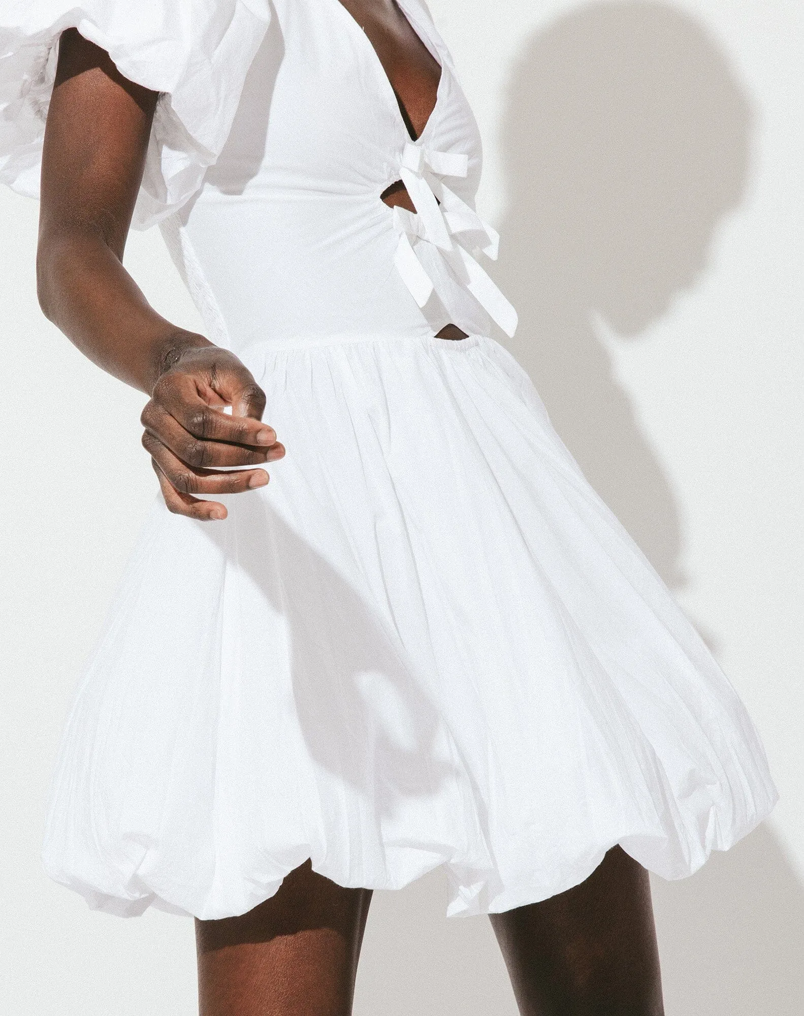 Laylah Mini Dress | White