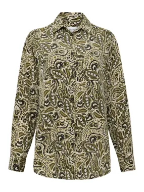 Long Sleeve Silk Shirt