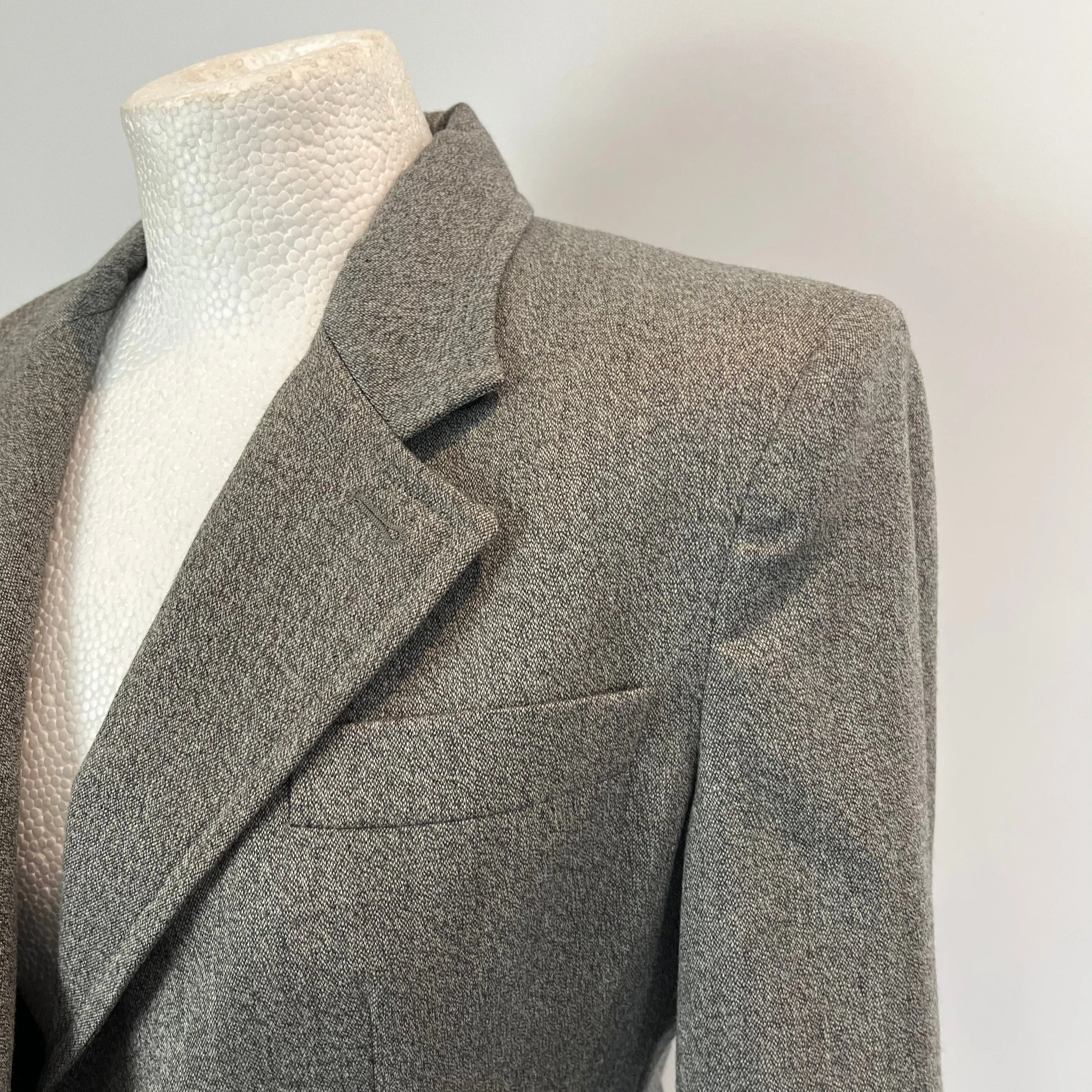 Loro Piana 3000 Grey Marl Cashmere Jacket M