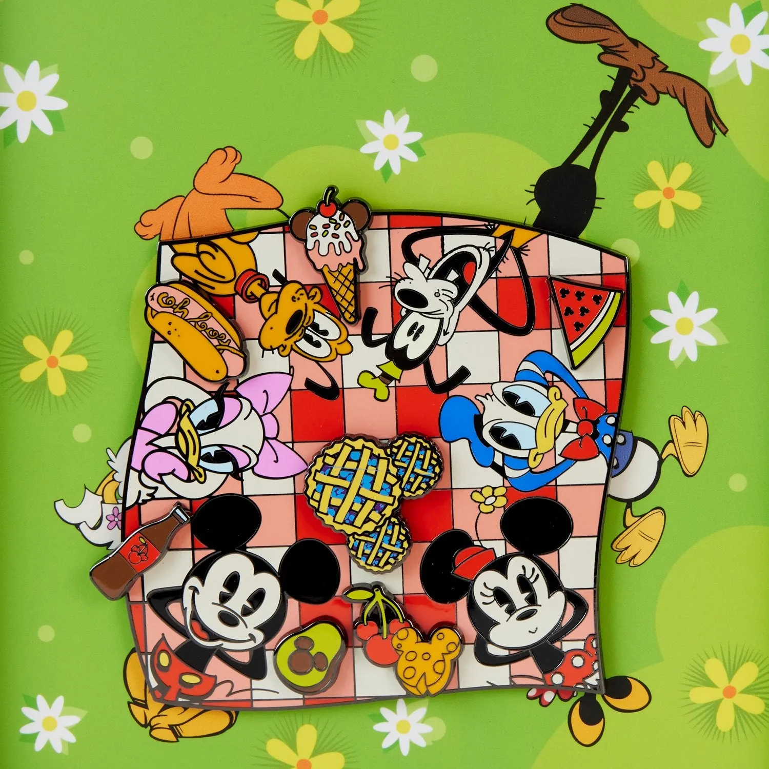 Loungefly Disney Mickey and Friends Picnic 3 Collector Box Pin - Preorder