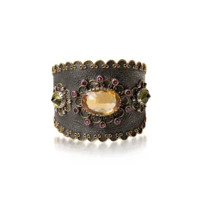 LUXE ESMERELDA CITRINE PRIMROSE CUFF