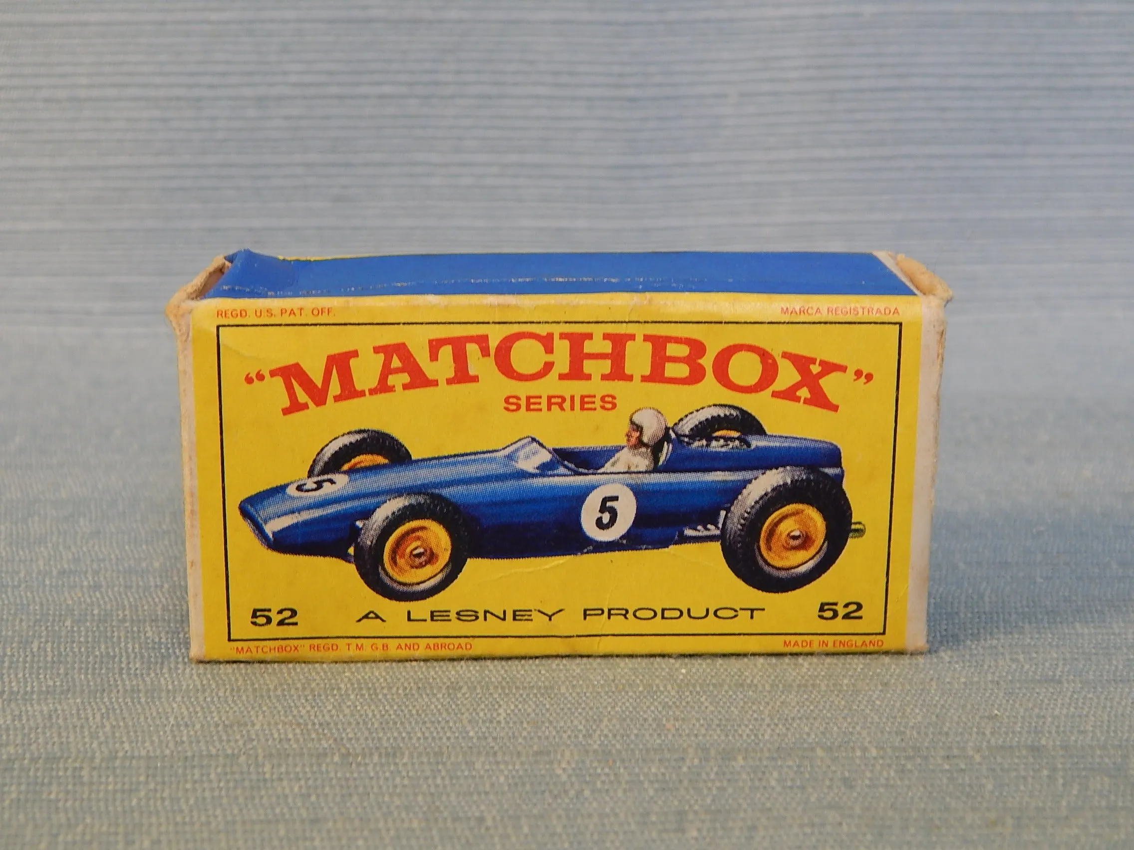 Matchbox Vintage BRM Racing Car No. 52