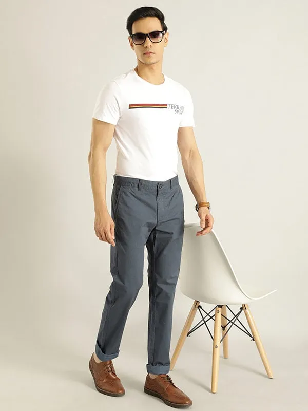 Men Brooklyn Fit Cotton Stretch Trouser