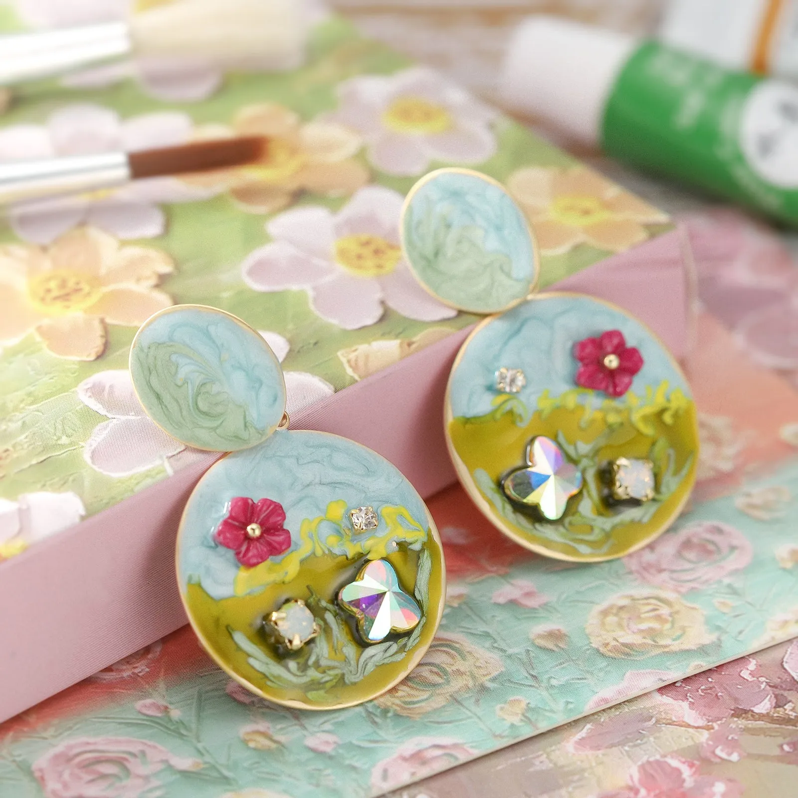 Misty Meadow Earrings