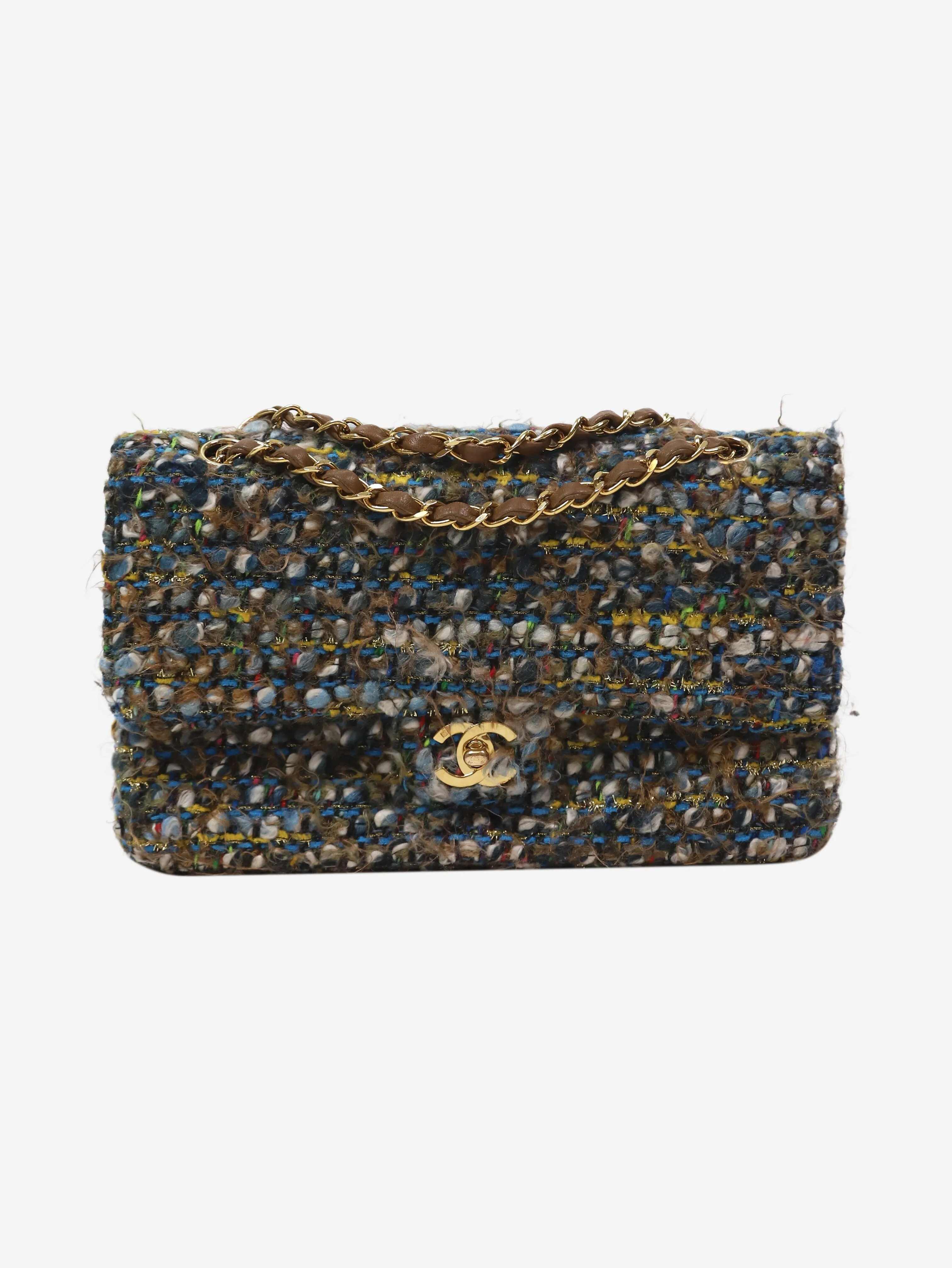 Multicoloured 2003-2004 tweed medium Classic double flap