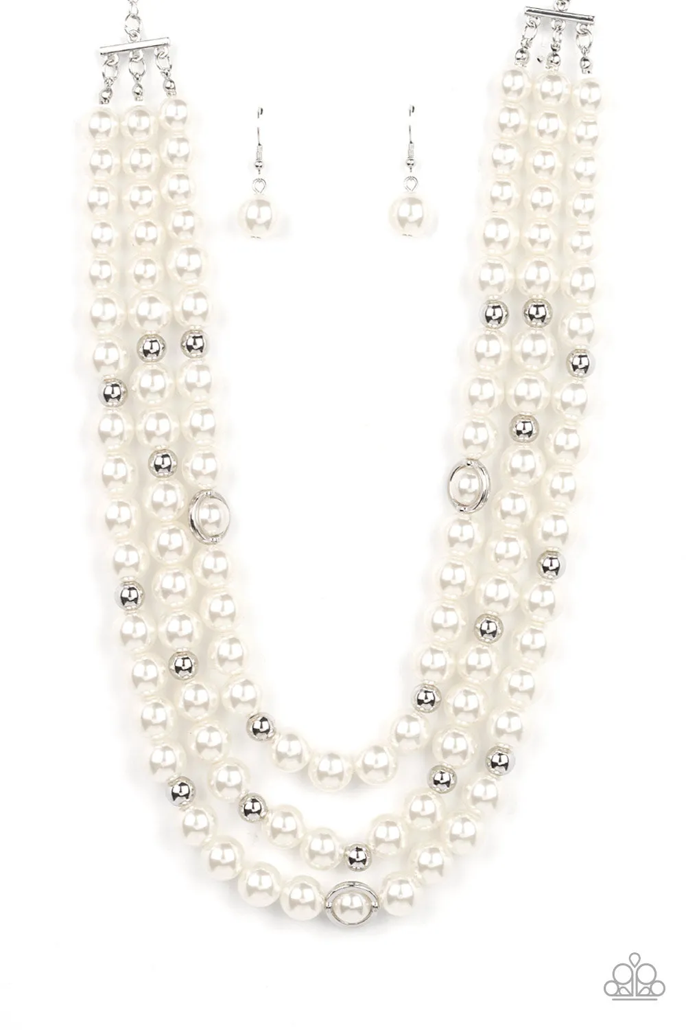 Needs No Introduction White- Necklace