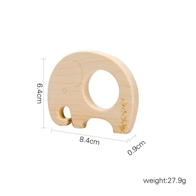 Nordic Style Wooden Blocks Baby Montessori Educational Toys for Children Creative Animal Jigsaw Stacking Toys Constructor Blocks