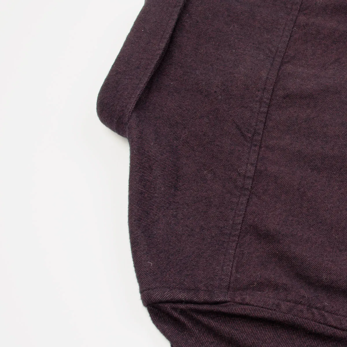 Norse Projects - Anton Brushed Flannel Shirt - Burgundy