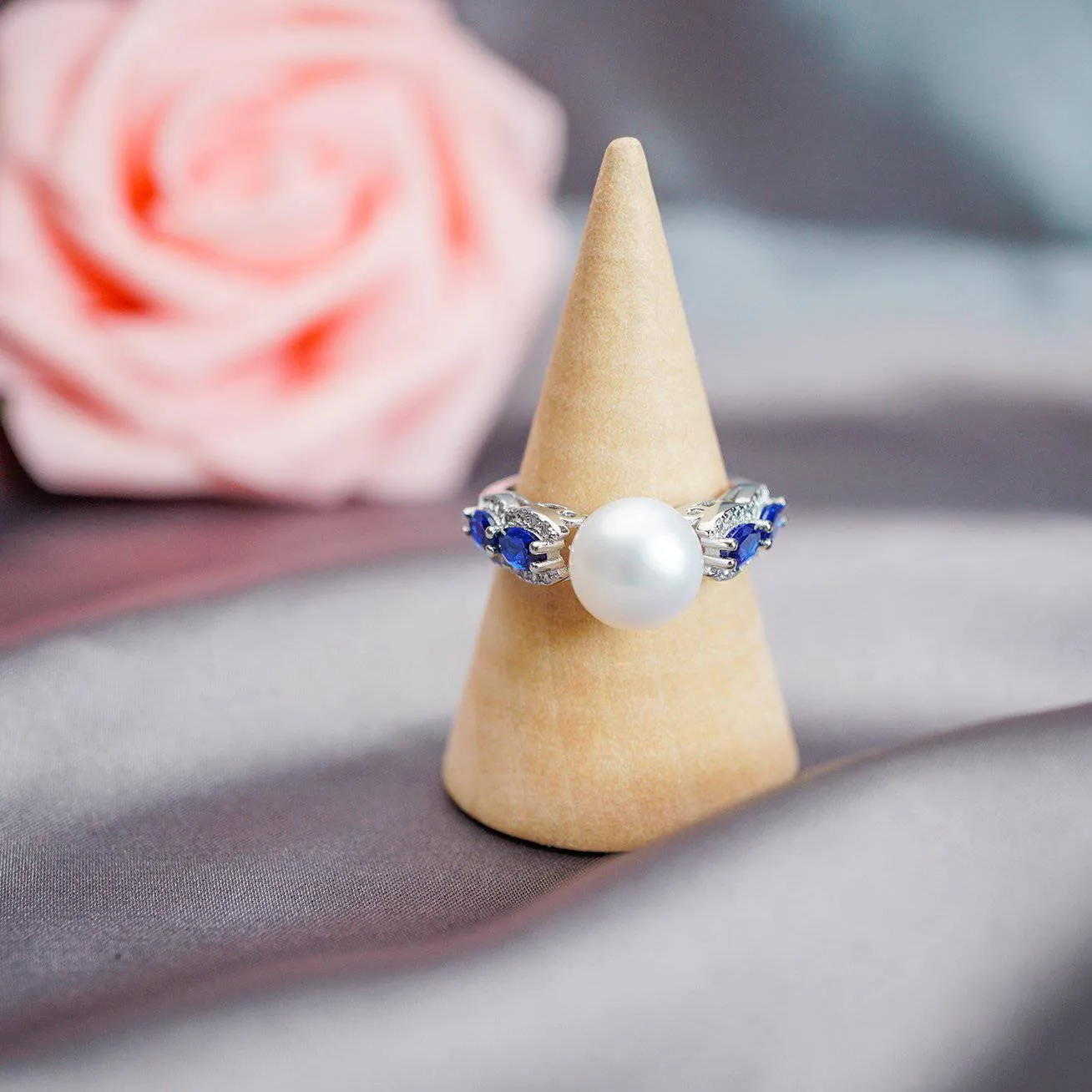 Ocean Star Freshwater Pearl Ring WR00027