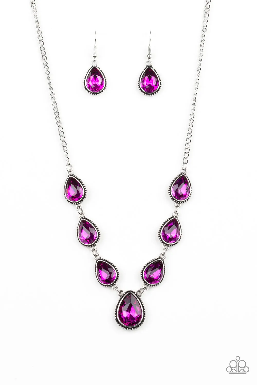 Paparazzi Necklace ~ Socialite Social - Pink Necklace