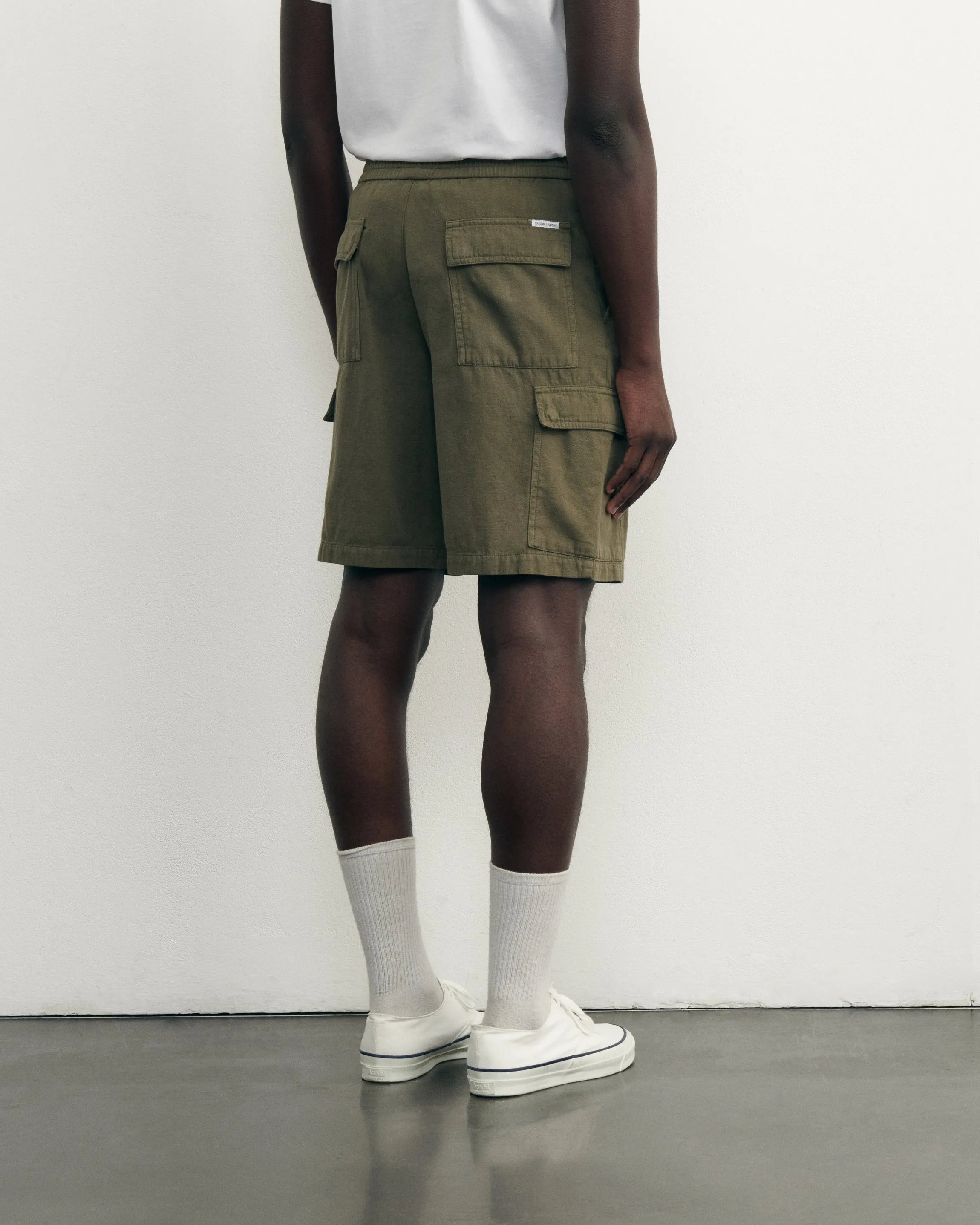 Perreur Bermuda Shorts cotton canvas