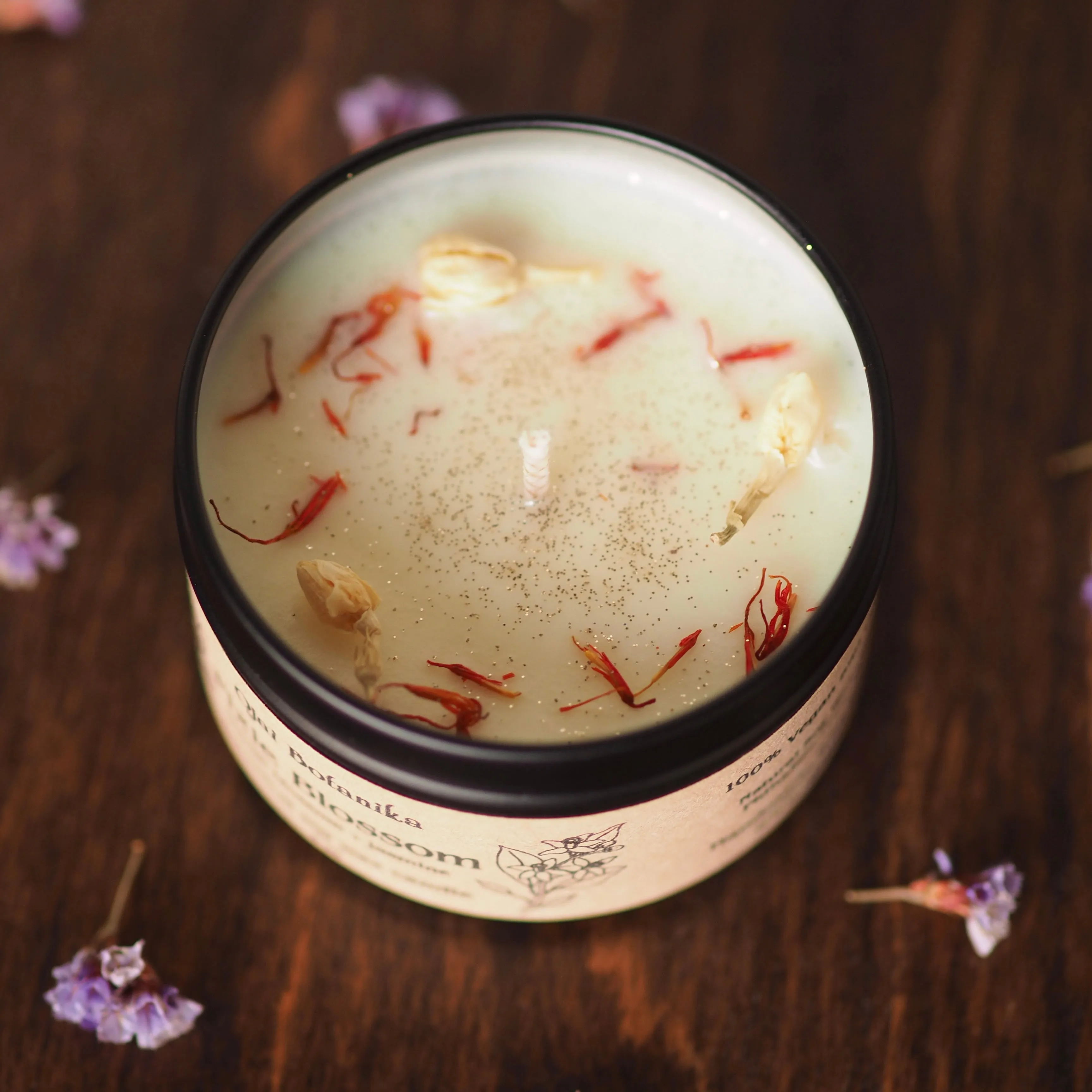 Pixie Blossom - Orange Blossom   Jasmine - Botanical Soy Candle