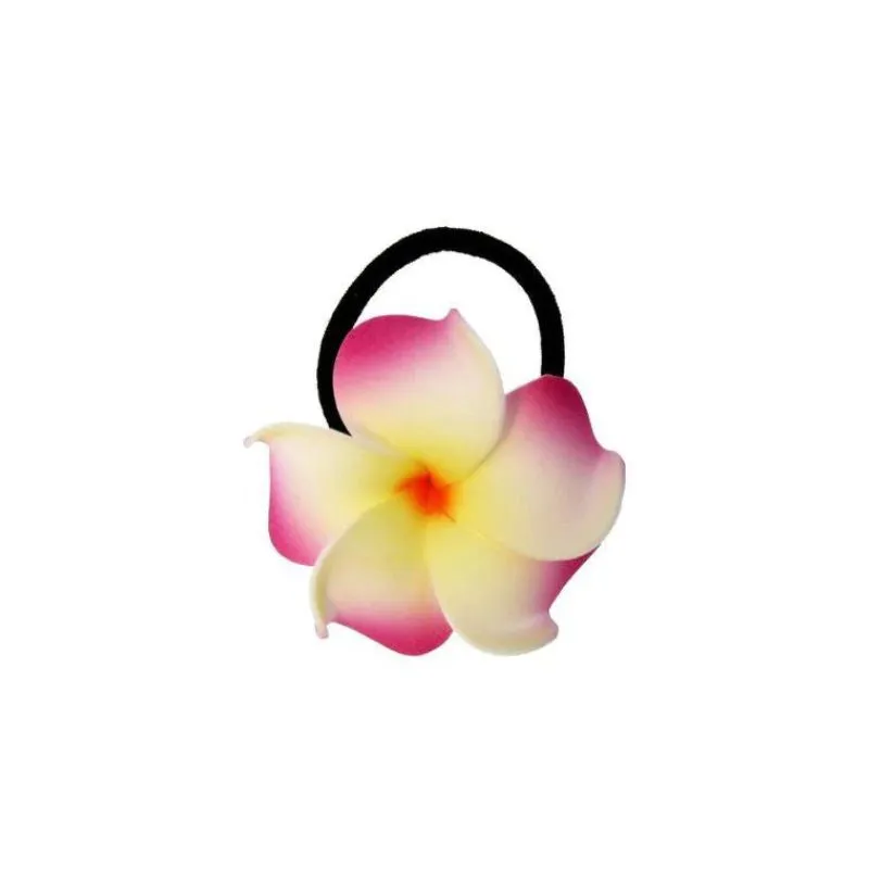 Plumeria Hair Tie