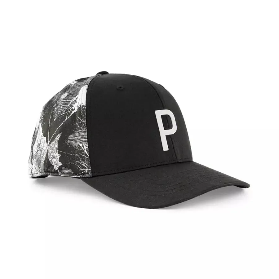 Puma Maple Printed Snapback Cap - Black