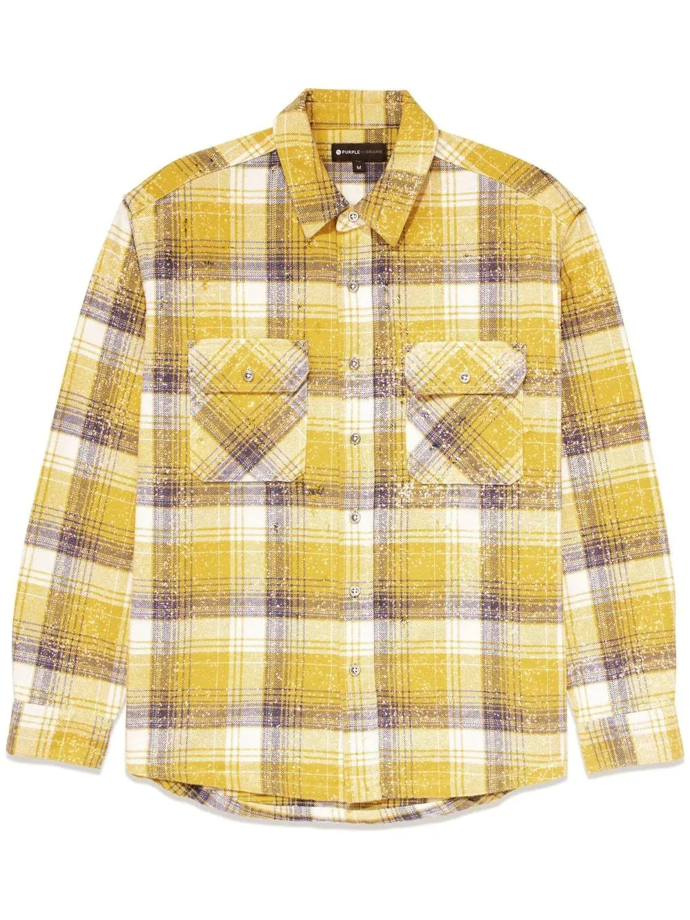 PURPLE BRAND P331 PLAID LS SHIRT