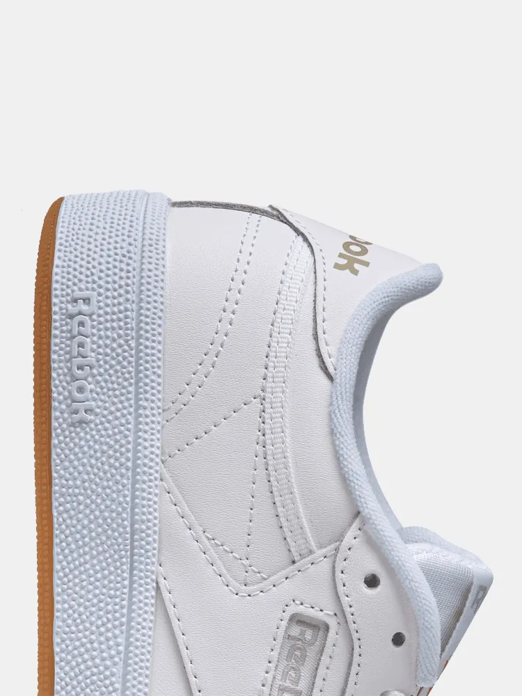 Reebok Womens Club C 85 - White / Light Grey / Gum