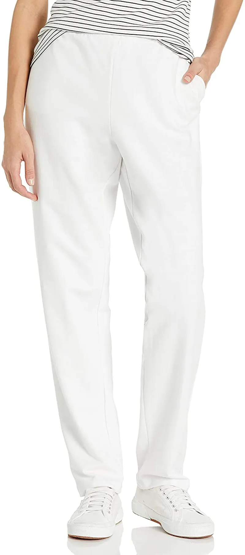 Ruby Rd. Women's Petite Pull-on Stretch French Terry Pants