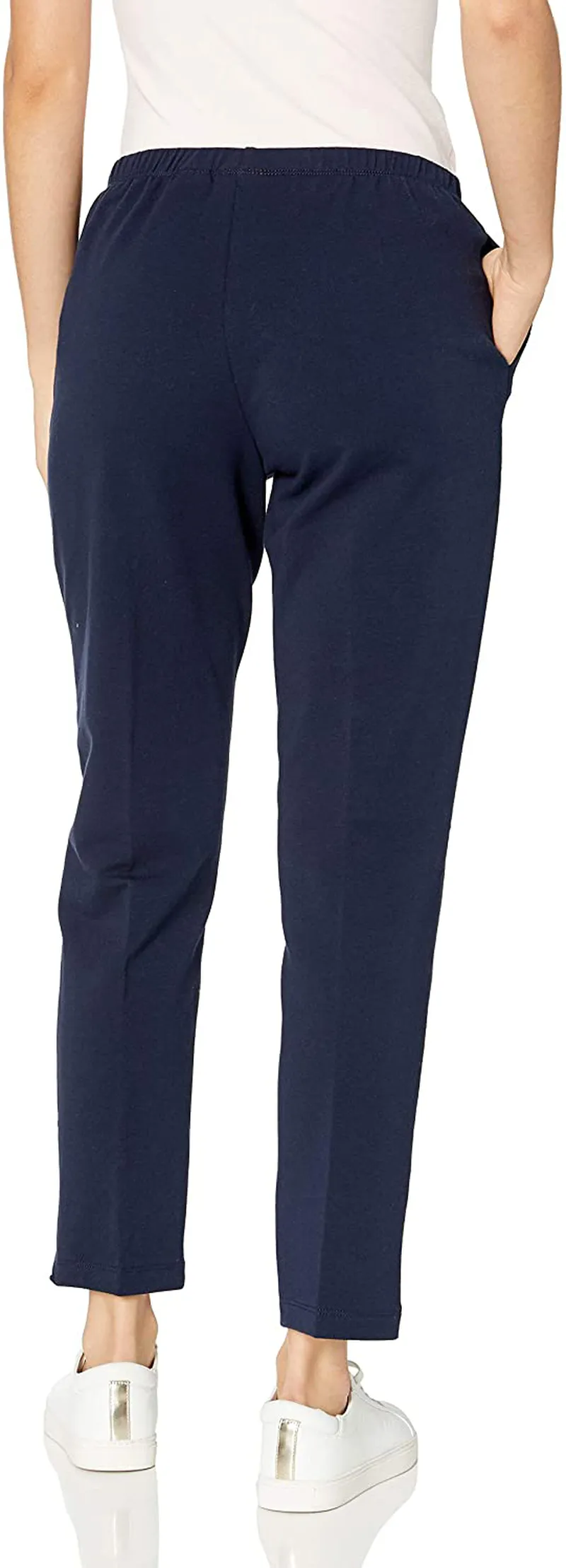 Ruby Rd. Women's Petite Pull-on Stretch French Terry Pants