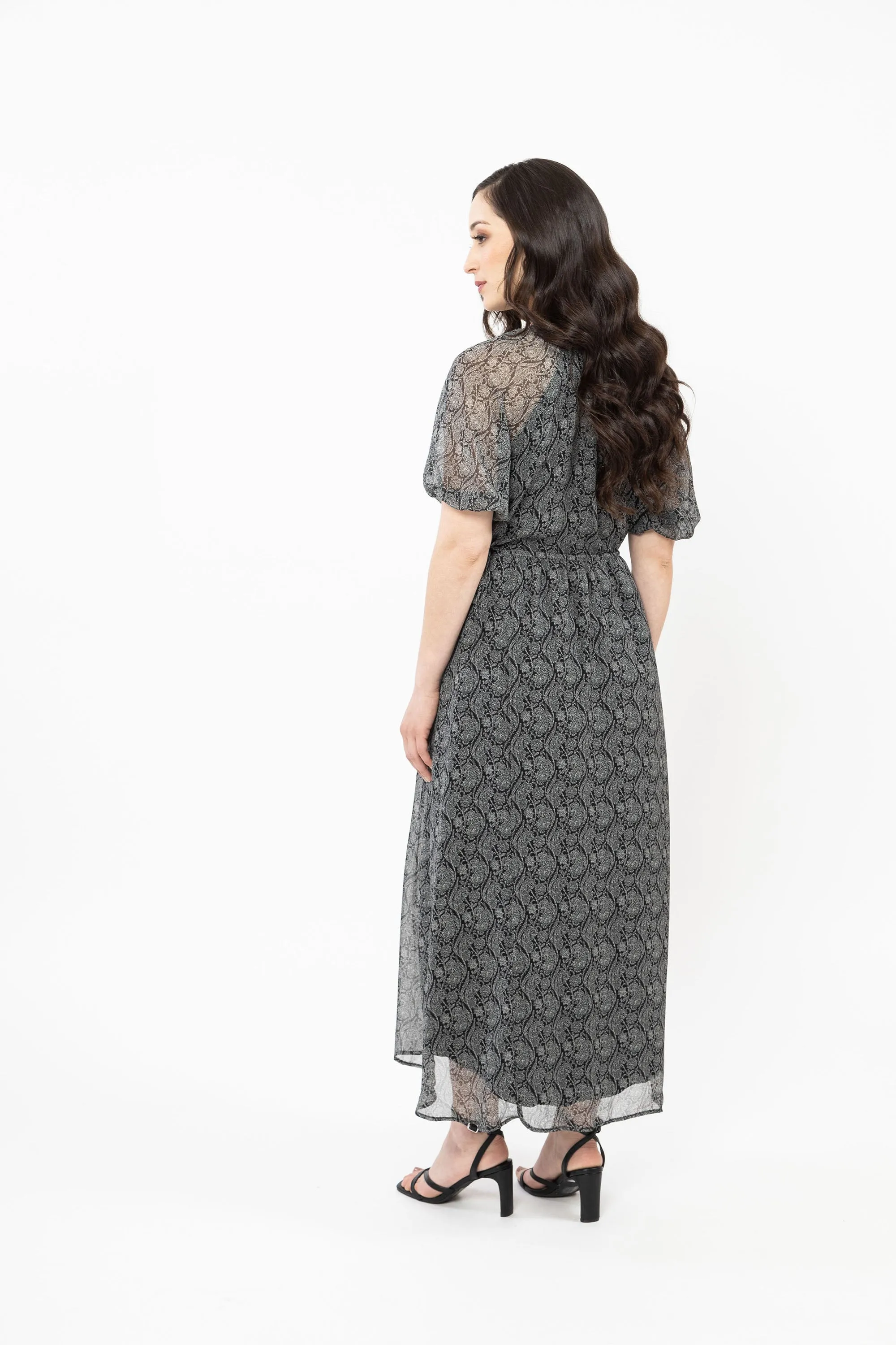 Seeking Lola Champion Maxi Dress - Chiffon Paisley