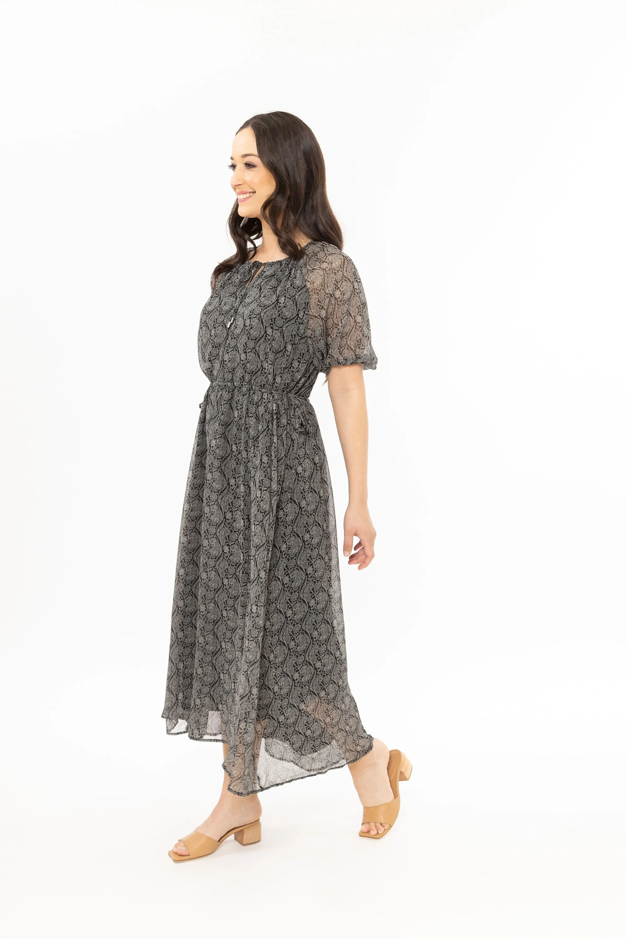 Seeking Lola Champion Maxi Dress - Chiffon Paisley