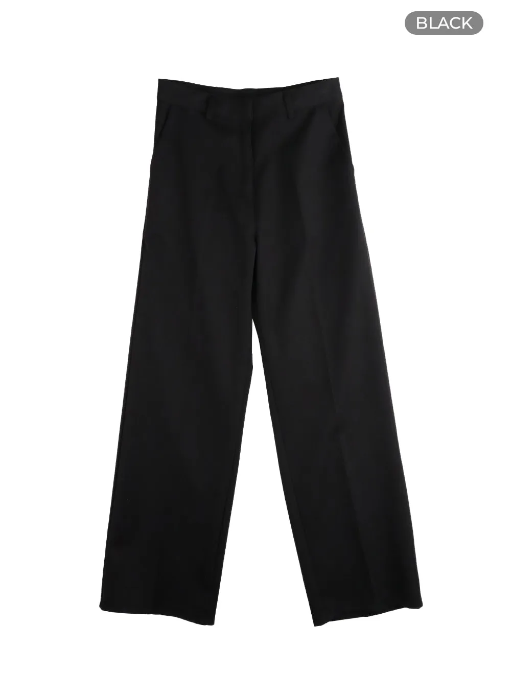 Solid Wide Trousers IM414