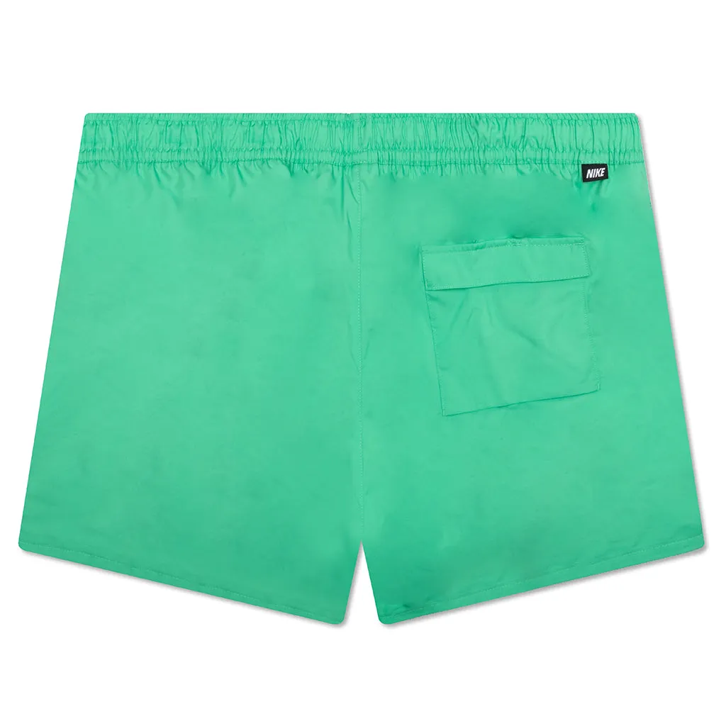 Sportswear Sport Essentials Woven Lined Flow Shorts - Spring Green/White