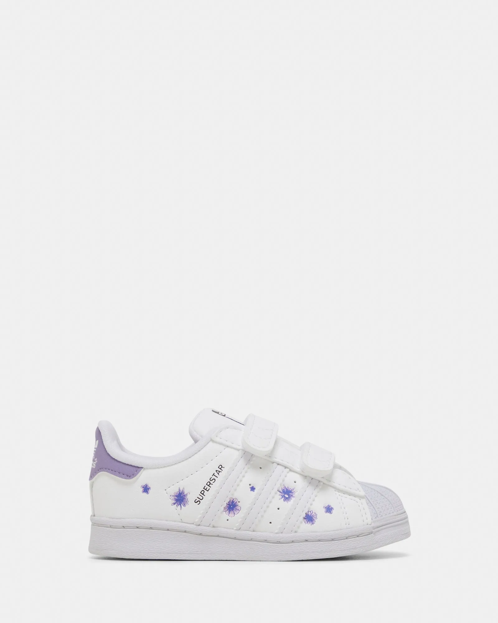 Superstar Flower Self-Fastening Infant White/Lilac Bliss