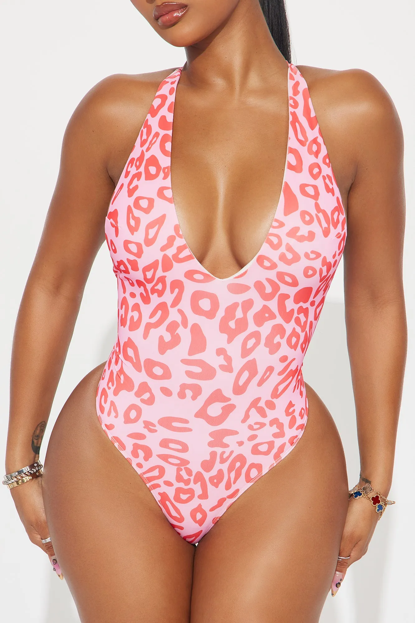 Sweet Summer 1 Piece Swimsuit - Pink/combo