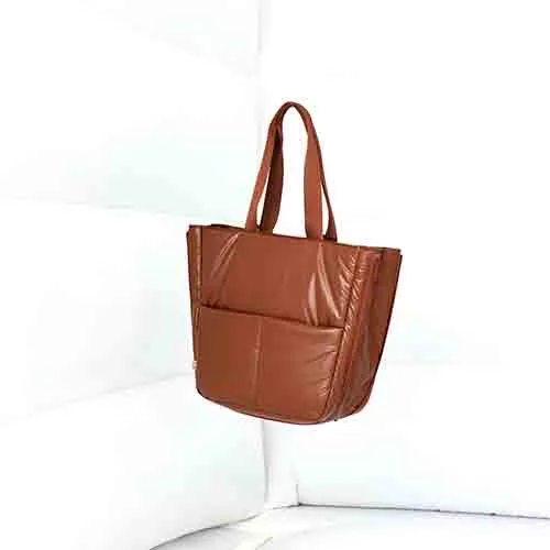 The Expandable Tote in Maple