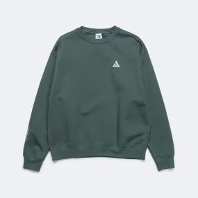 Therma-FIT Fleece Crew - Vintage Green/Summit White