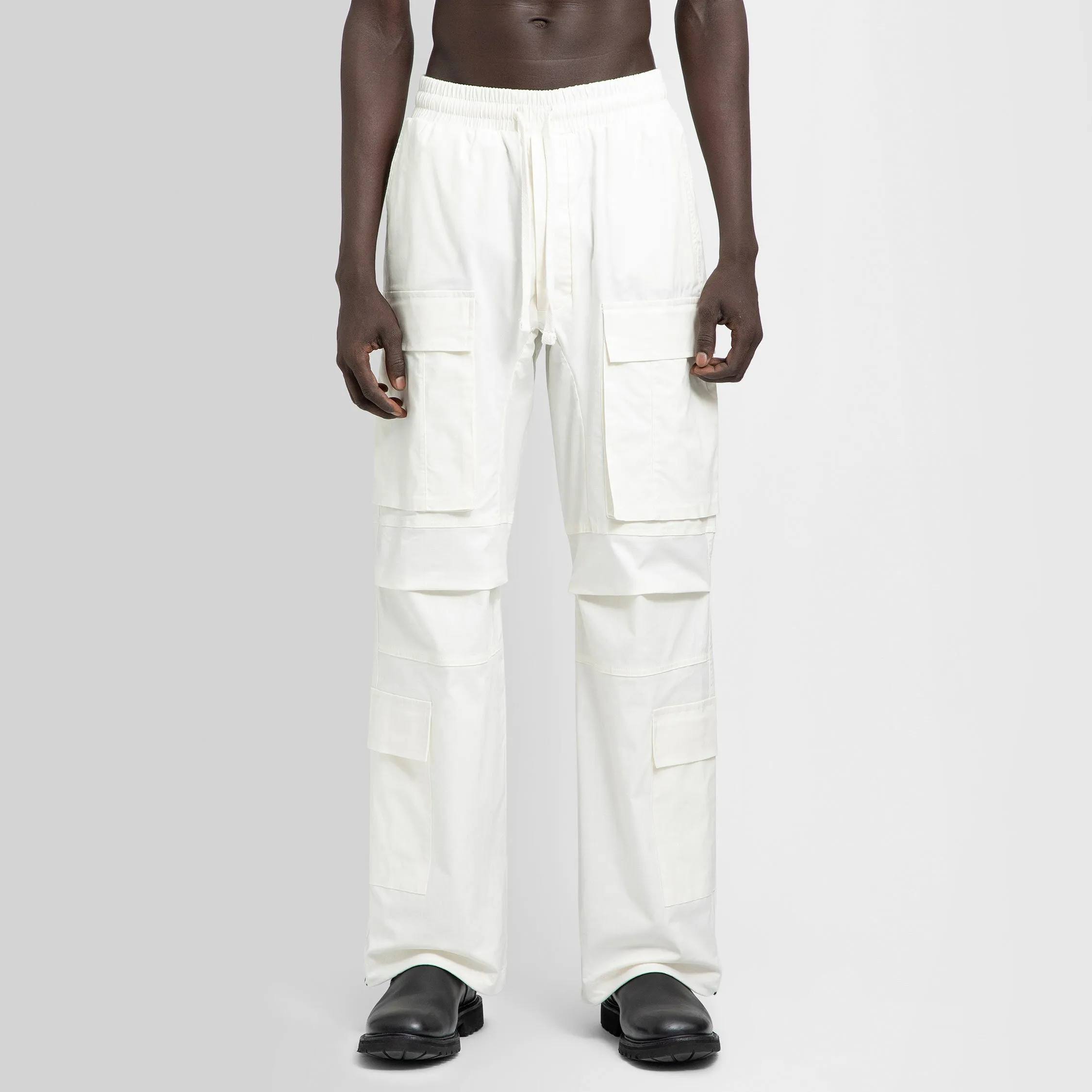 THOM KROM MAN OFF-WHITE TROUSERS