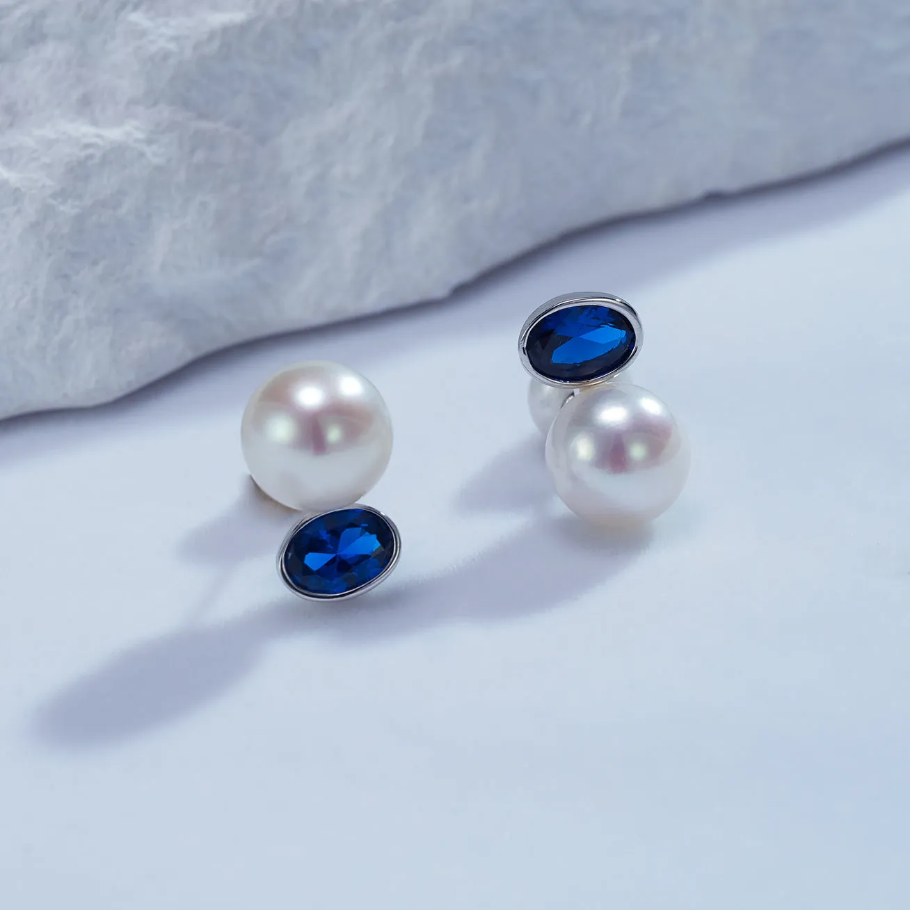 Top Grade Freshwater Pearl Earrings WE00682 | OCEAN