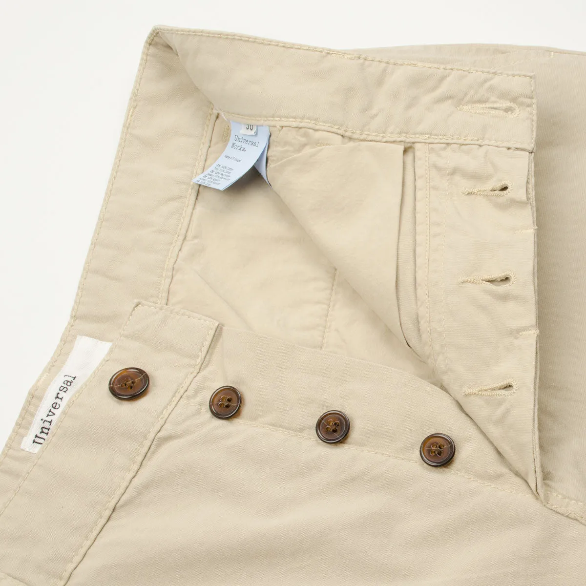 Universal Works - Military Chino Summer Canvas - Sand