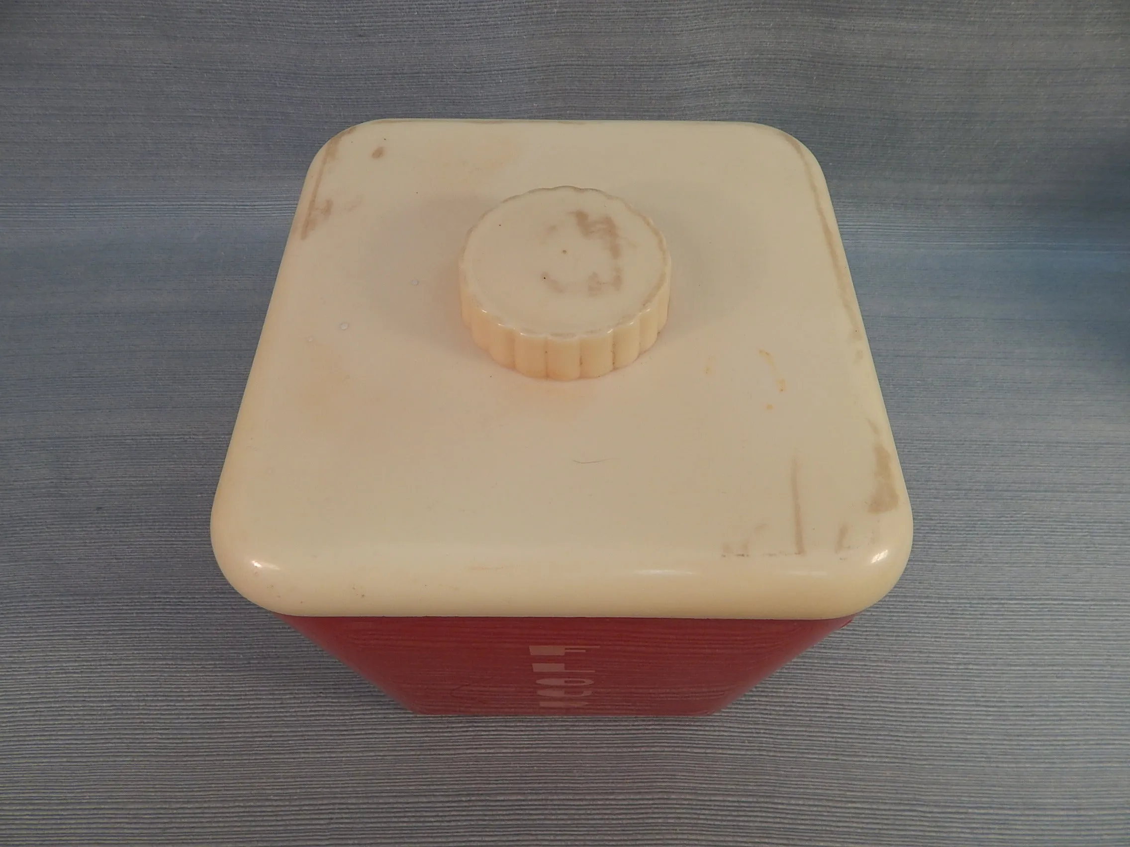 Vintage Lustro Ware Canister Set - Good Condition