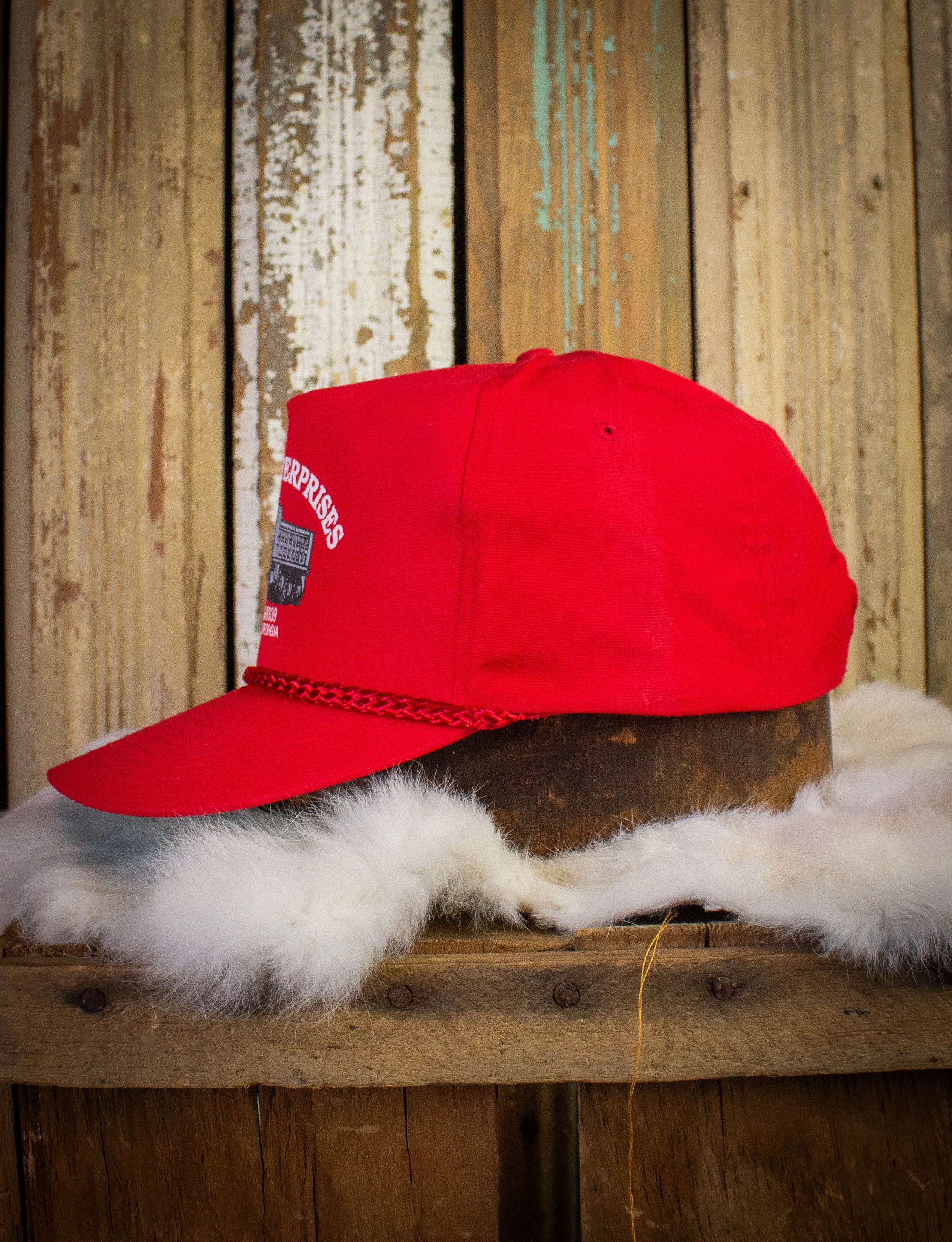 Vintage Mal-Tal Enterprises Trucker Hat Red