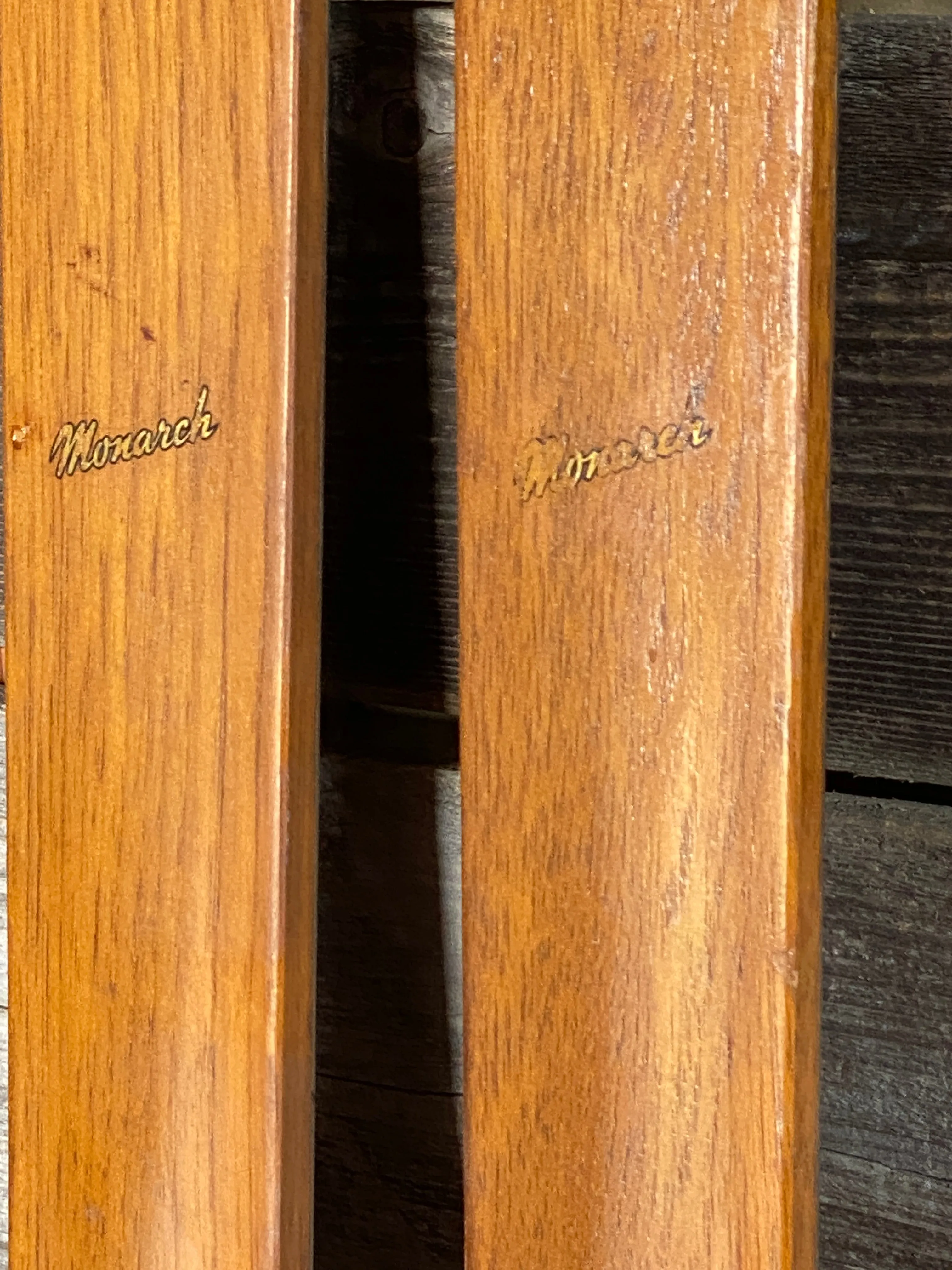 Vintage Northland Co. Monarch Skis