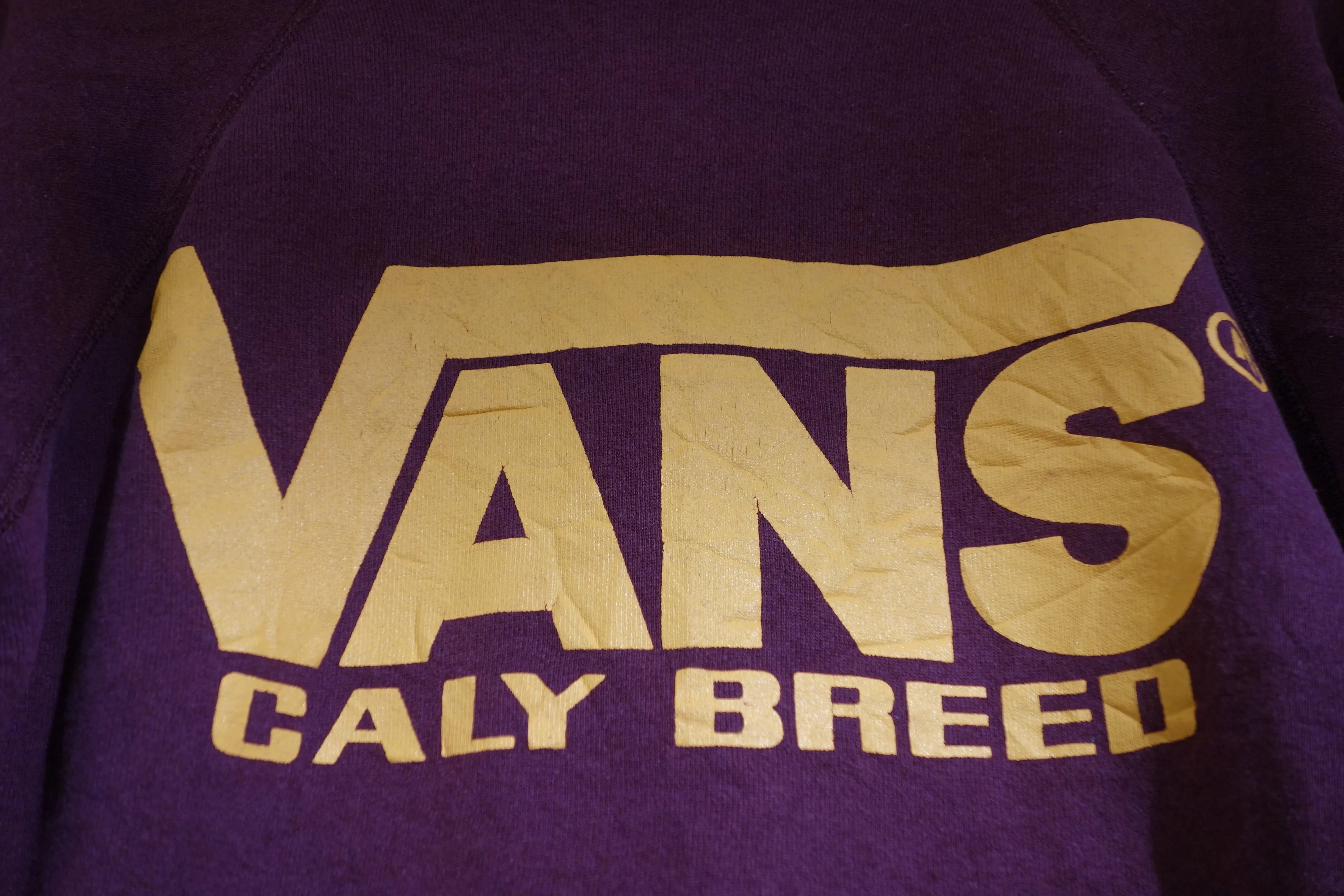 vintage van's caly breed sweatshirt ~ L