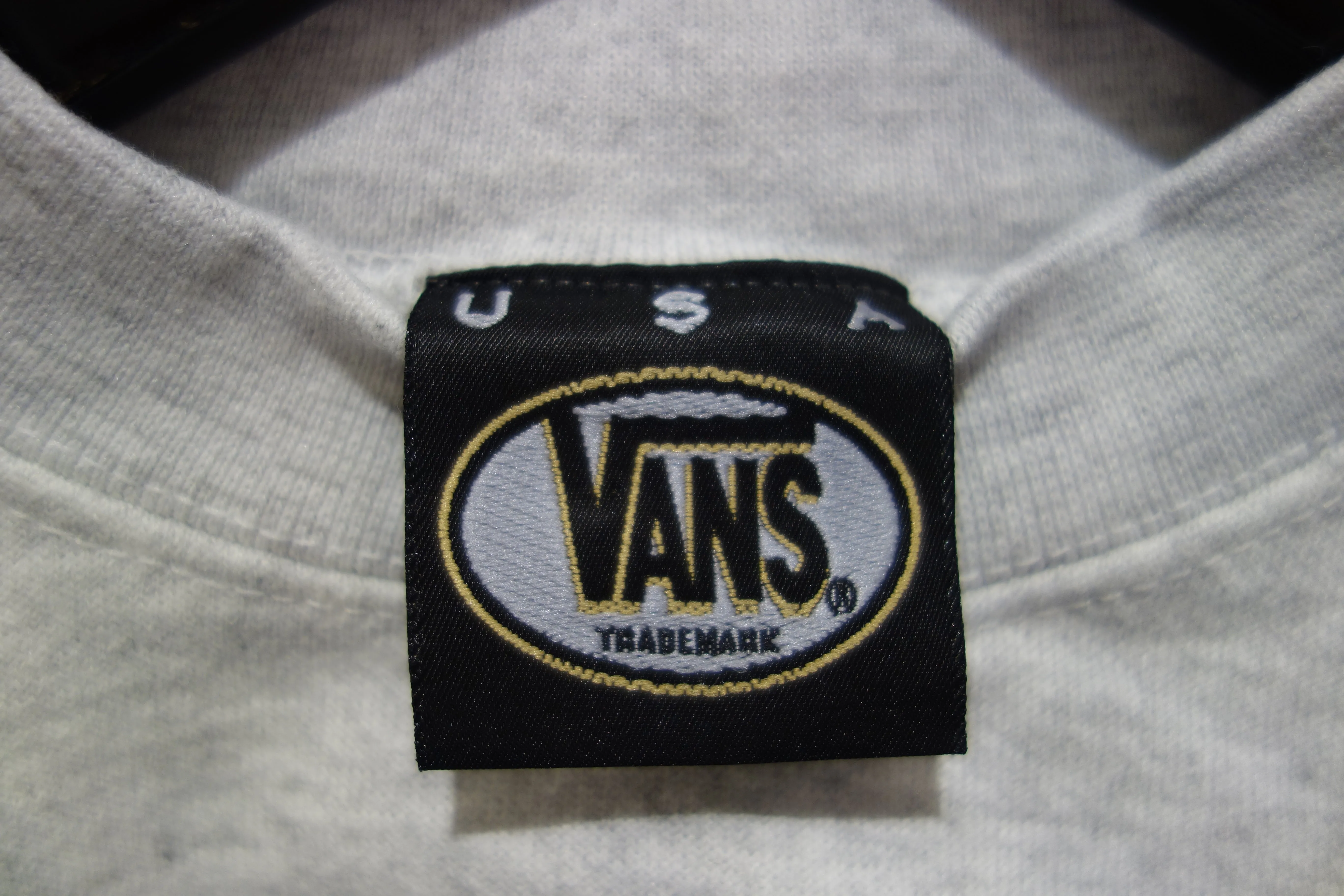 vintage van's skate sho co sweatshirt ~ xl