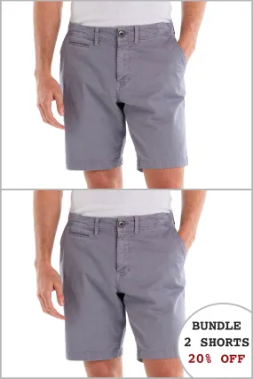 Walden 9" Chino Short 20% Off Bundle - Light Grey